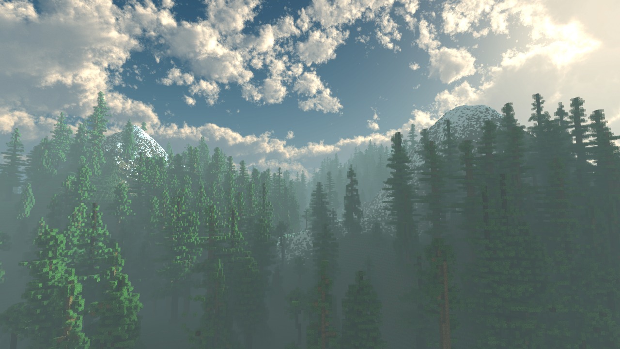 minecraft-forest-mountain